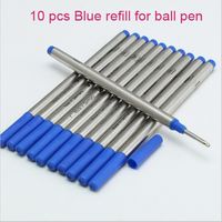 Wholesale 10pcs Top quality Best DesigenHigh Qeality Refill Blue Ink For MOUNT Roller Ball Pen Refill Ink