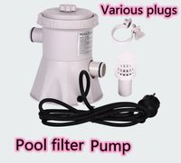 Wholesale swimming pools electric filters pumps with filter American European standard large pool water household cleaner removal circulation pump