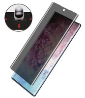 Wholesale Anti Glare For Samsung Galaxy Protectors S10 S10e Lite S9 Note10 Plus Note Privacy Tempered Glass Spy Film Screen