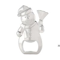 Wholesale Snowman Bottle Opener Beer Openers Christmas Gifts Winter Theme Event Anniversary Wedding Giveaways HWF11350