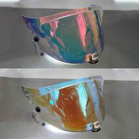 Wholesale Motorcycle Visor for HJC Hj Rpha RPHA Helmet Transparent Gold Blue Chrome Lens Iridium Revo Red