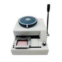 Wholesale Printers Manual Brand PVC ID Card JX C Embossing Machine Printer