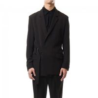 Wholesale Men s Suits Blazers Suits Simple Waist Belts Slim Minimalism