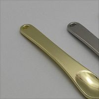 Wholesale Newest Gold Silver Other Hand Tools Zinc Alloy Spoon Spice Powder Shovel Portable Scoop For Dab Snuff Snorter Sniffer Smoking Pipe Vape Tool Oil T2
