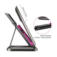 Wholesale Straight Wireless Cordless Hair Straightener Two in one USB Charging Smart Portable Curling Iron Dual use