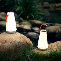 Wholesale Night Lights Portable LED Lantern Hanging Tent Lamp USB Touch Switch Rechargeable Light For Bedroom Living Room Camping