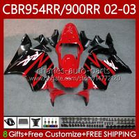 Wholesale Bodywork Kit For HONDA CBR900 CBR954 RR CBR RR CC Body No CBR954RR CBR RR RR CC CBR900RR CBR954 RR Fairings factory red