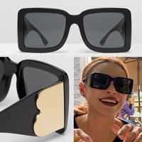 Wholesale 2022 Season female designer sunglasses square frame big double B letter leg simple fashion style UV400 Glasses B4312 sun glasse Top High quality with Original box