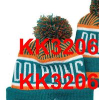 Wholesale 2021 Miami Beanies DAL DET NE Football Beanie Sports Street American Team Winter Wool Sport Knit HAT A9