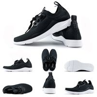 Wholesale lowest price online running shoes black white Comfortable breathable fashion outdoor mens womens sports sneakers Jogging Walking size