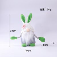 Wholesale Easter Bunny Gnome Easter Gnome Faceless Bunny Dwarf Doll for Gifts non toxic soft Material Lovely Shape Decoration HWE11345