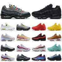 Wholesale men women running shoes triple black white Plum Chalk OG Neon Plant Color Multicolor Yellow Grey USA Light Charcoal mens trainers outdoor sports sneakers