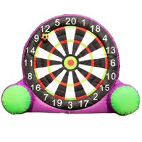 Wholesale China supply crazy giant Soccer football kick inflatable dart board for outdoor dartboard target game