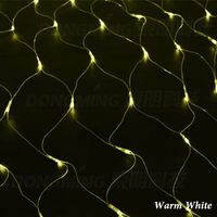 Wholesale Strings With EU Plug m Area LEDs Beads Displays LED Net Lights For Fairy Christmas String Colors Waterproof
