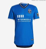 Wholesale 2021 San Jose Earthquakes home Soccer Jersey MLS ESPINOZA WONDOLOWSKI Uniform Mens ALANIS YUEILL blue Football Shirts
