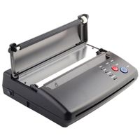 Wholesale Printers Professional Black Tattoo Transfer Machine Thermal Printer Copier Tattooist Shop Accessories Stencil Kit