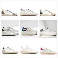 Wholesale Ball Star Sneakers Golden Man Women Casual Shoe Designer Classic White Do old Dirty luxury Shoes