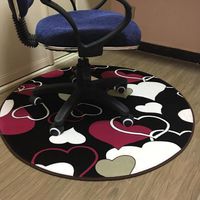 Wholesale Carpets Round Short Wool Pattern Carpet Computer Chair Blanket Bedroom Shelf Drum Soundproof Yoga Lady Mat