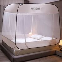 Wholesale JMYXZHT Magic free installation mosquito net three doors foldable yurt single double encryption