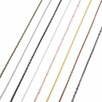 Wholesale 10yards roll mm mm Width Gold Silver Color Iron Metal Squash Link Chains For Necklaces Bracelets DIY Jewelry Making