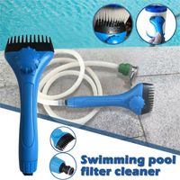 Wholesale Pool Accessories Filter Cleaner Cleaning Brush Hand held Rinsing Tool Outdoor Kit Portable Lightweight Durable Refillable