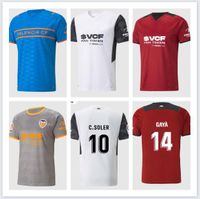 Wholesale 21 Soccer Jerseys vcf C SOLER home away third th camisetas de fútbo GUEDES GAYA MANU VALLEJO Football Shirt M GOMEZ WASS