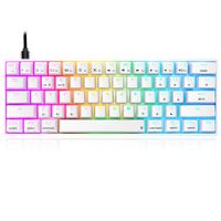 Wholesale Keyboard Mouse Headset Mousepad Combos Mechanical Feel Gaming Sets Cute Pink Keyboard