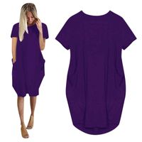 Wholesale Casual Dresses we desire short sleeve dress dress with loose pocket women s fashions NWH