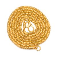Wholesale 2021 Mm Corn Iron Mens Necklace Glasses Chain Fashion Unisex Bracelet simple Factory Price K gold men Jewelry