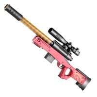 Wholesale AWM M24 Sniper Rifle EVA Soft Bullet Manual Toy Gun With Target Shooting Safe Military Model Blaster For Boys Birthday Gift