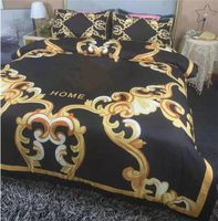 Wholesale luxury Bedding Sets Cotton Woven Queen Size Designer European Style Quilt Cover Pillow Cases Bed Sheet Duvet Comforter Covers