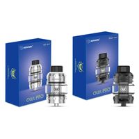 Wholesale Original ADVKEN OWL PRO TANK Atomizer ML Top Airflow System Black SS Colors Atomizers with Wide Bore Drip Tip Mesh Coils