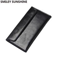 Wholesale Slim Genuine Leather Women Wallet Female Long Clutch Coin Purses Womens Wallets and Purses Ladies Card Holder Walet Vallet