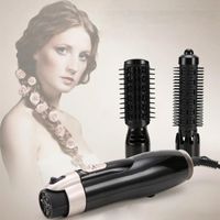 Wholesale 2 In Professional Hair Dryer Comb Wet Dry Hair Straightener Styling Curling