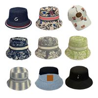 Wholesale Luxurys classic buckets hat high quality designers Bucket Hats mens and womens summer sun shading adjustable travel colors optional