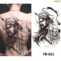 Wholesale TS008 d tattoo stickers sexy woman fashion waterproof temporary for full body back cover big size x43cm watertransfer