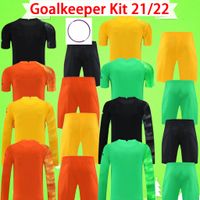 Wholesale 4 colors Adult kit with shorts goalkeeper Soccer Jerseys K E L L E H E R A L I S S O N mens suit football shirt man sets Uniform short long sleeve