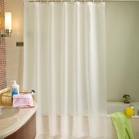 Wholesale Shower Curtains Clear Curtain Waterproof Dust proof Bath Liner With Hook Mildew Proof PEVA Bathtub Screens Bathroom Supplies