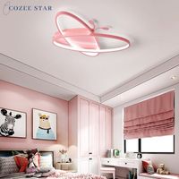 Wholesale Chandeliers Modern LED Lighting Acrylic Simple Butterfly Cute Children Indoor Lamp For Living Room Bedroom Dining Nursery