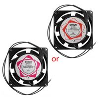 Wholesale Electric Fans SF8025AT HSL mm Sleeve Bearing V AC Wire Case Cooling Fan