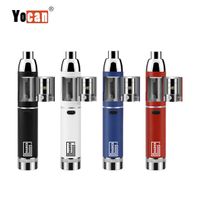 Wholesale Yocan Loaded Vaporizer E cigarette Kits Built In mAh Battery Unique Coil Chamber USB Charging Wax Compartment Extendable Mouthpiece With QUAD QDC Coils