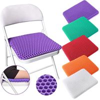 Wholesale Cushion Decorative Pillow Summer Office honeycomb Seat Pad Cars silicone Gel Pad Ice Seats honeycomb Seat Cushions gel Cushion