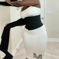 Wholesale Belts Adjustable Waist Trainer Women s Top Body Shaper Snatch Me Up Bandage Wrap Tummy Belt Shaperwear Stretch Bands