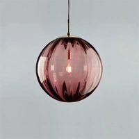 Wholesale Pendant Lamps Nordic Light Creative Luxury Glass Small Droplight Contracted Restaurant Next To The Living Room Sofa Designer Desk Lamp