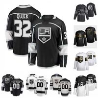 Wholesale Custom Los Angeles Kings Wayne Gretzky Anze Kopitar Jonathan Quick Luc Robitaille Dion Phaneuf Hockey Jersey Women Stitched