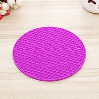 Wholesale Table Silicone Pad Non slip Heat Resistant Mat Coaster Cushion Placemat Pot Holder Kitchen Accessories Cooking Utensils GGA4444