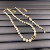 Wholesale 70 Off sales in Factory Stores family Pearl Necklace Bracelet Fashion Network red star with simple and generous