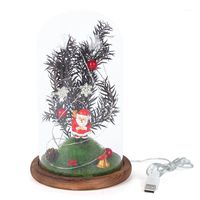 Wholesale Christmas Decorations Decorative Lamp Father Gift Girl Child Santa Claus LED String Table Bedside Bedroom Room Lantern