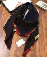 Wholesale Fashionable women s shawl cm latest rainbow bright gold and silver yarn wool yarn dyed scarf