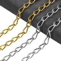 Wholesale Chains Men s mm Width Stainless Steel Necklace Cuban Gold Chain Fashion Waterproof Women Punk Link Gift Jewelry